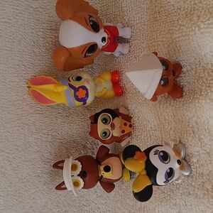 Colorful Animal Figurine Set